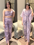 Lavender Aura 3-Piece Co-ord Set