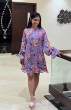 Lilac Floral Dress